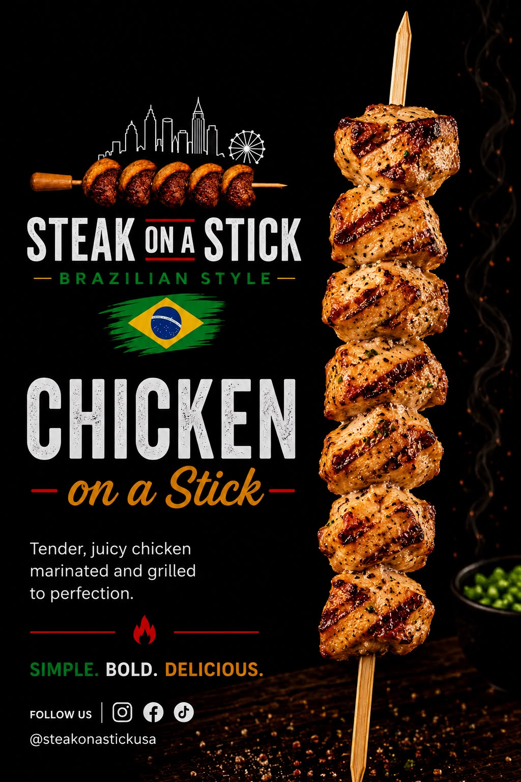 Chicken skewer